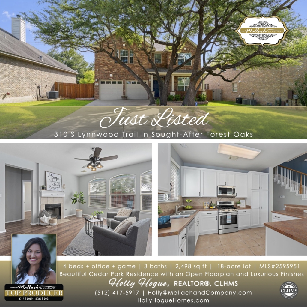 310 S Lynnwood Trl, Cedar Park, TX 78613 Holly Hogue Realtor