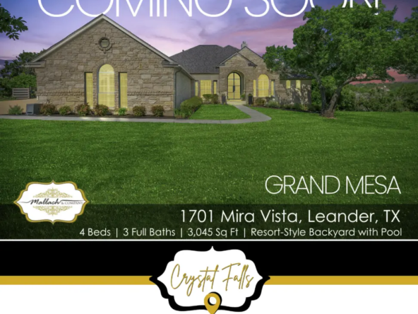 1701 mira vista leander tx 78641 grand mesa crystal falls leander tx tina mallach