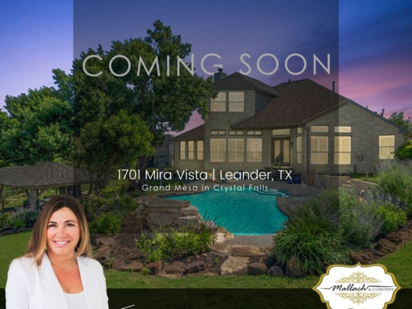 Coming Soon! Experience The Height of Hill Country Living at 1701 Mira Vista in Grand Mesa at Crystal Falls!