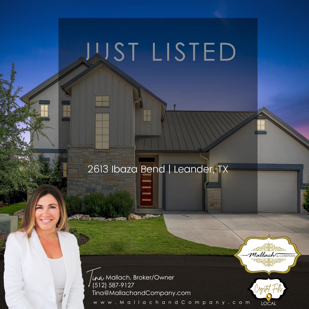 Hill Country Elegance Meets Modern Design at 2613 Ibaza Bend In One Of Leander’s Most Coveted Gated Communities!
