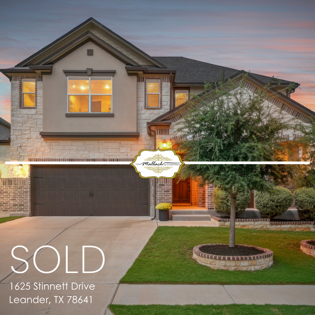 SOLD: Discover 1625 Stinnett Drive: A Stunning Home in Leander’s Mason Hills