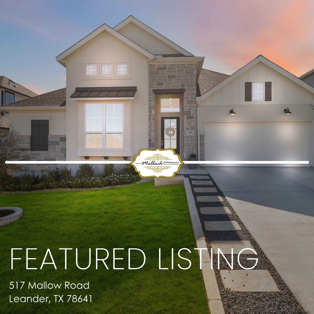 Featured Listing: Contemporary Luxury Meets Thoughtful Design in Bryson’s 517 Mallow Rd, Leander TX
