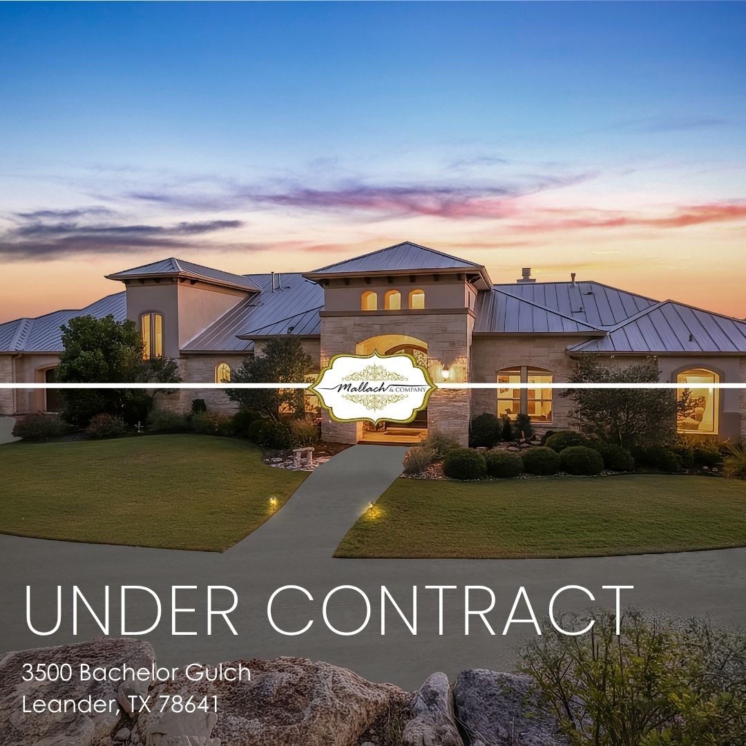 Under Contract: A Hill Country Masterpiece: Inside Leander's Grand Mesa at Crystal Falls’ 3500 Bachelor Gulch!