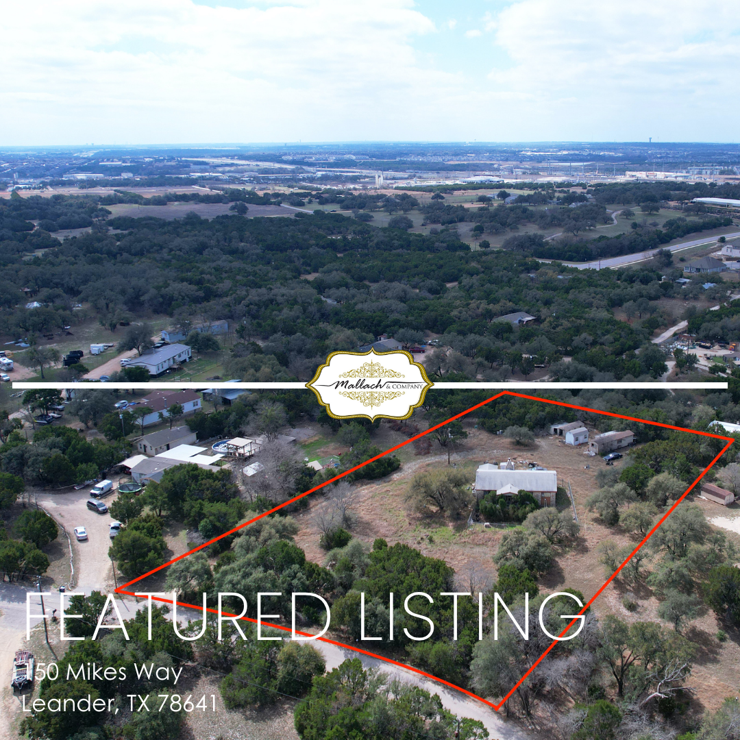 Rare Acreage Opportunity in Leander’s Rapid Growth Corridor | 150 Mikes Way, Leander, TX 78641