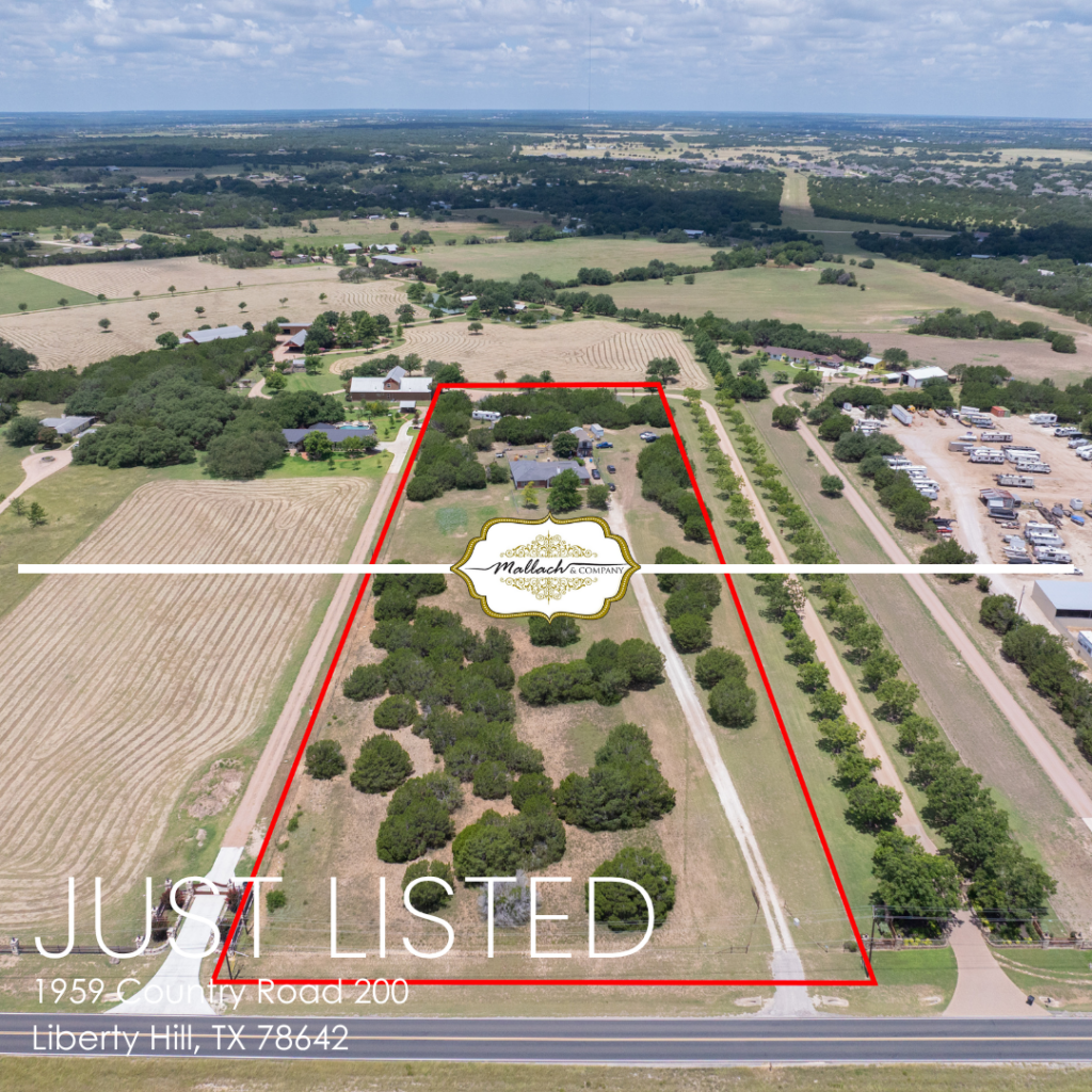 Just Listed: Where Home Life Meets Work Life: Discover 1959 CR 200 in Liberty Hill