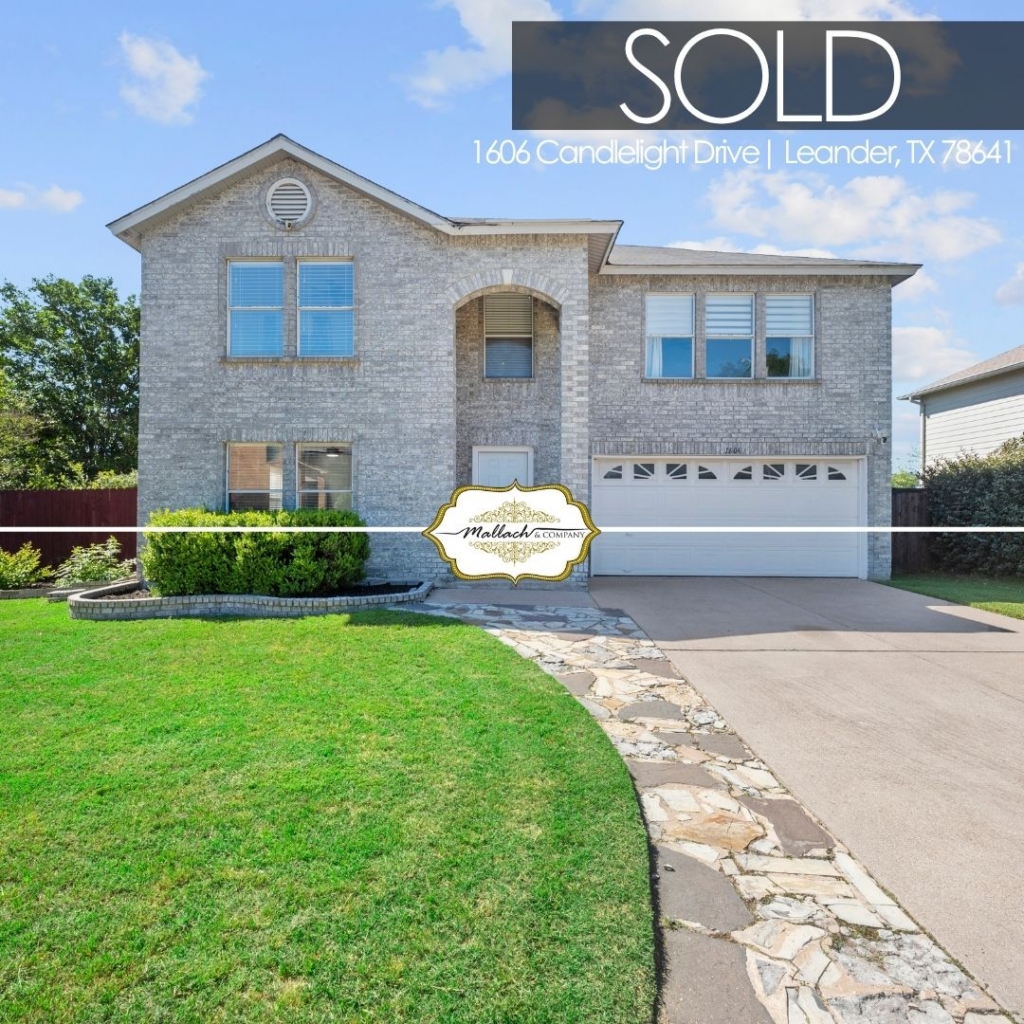 SOLD: Step Into Your Dream Home: 1606 Candlelight Drive in Leander’s Westwood Community