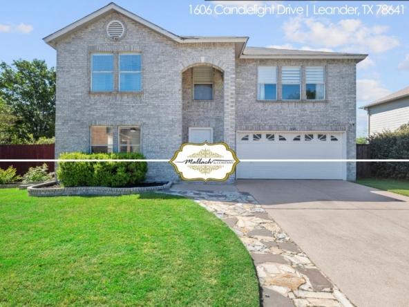 SOLD: Step Into Your Dream Home: 1606 Candlelight Drive in Leander’s Westwood Community