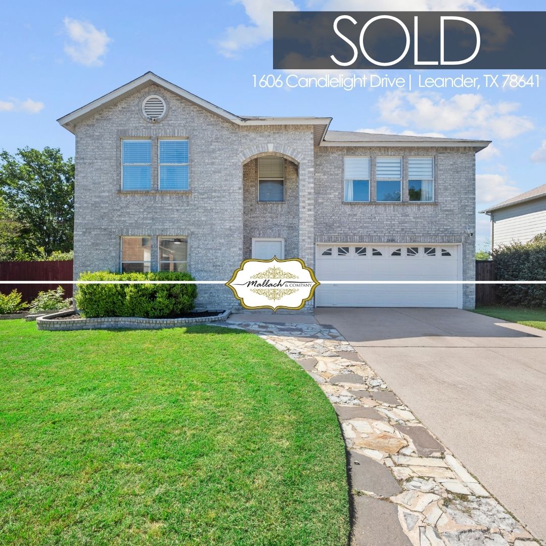 SOLD: Step Into Your Dream Home: 1606 Candlelight Drive in Leander’s Westwood Community