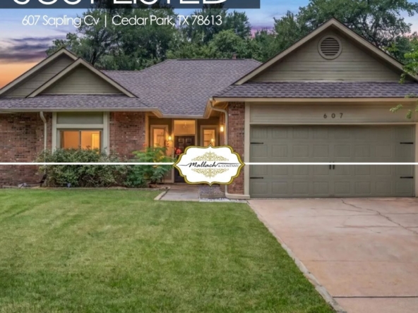 Former Model Home with Designer Upgrades in the Heart of Buttercup Creek | 607 Sapling Cv, Cedar Park, TX 78613