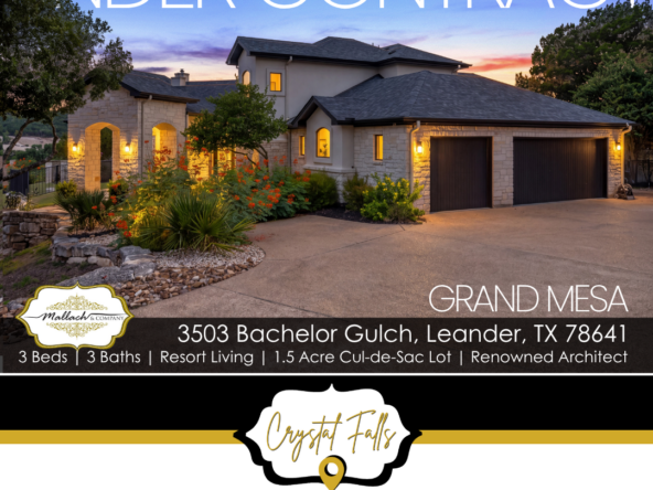 3503 Bachelor Gulch, Leander, TX 78641
