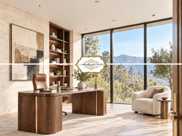 The Executive Home Office: Designing For Productivity & Prestige